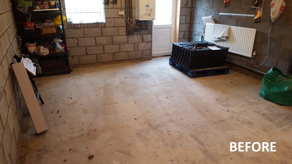 Garage Renovation Project 1