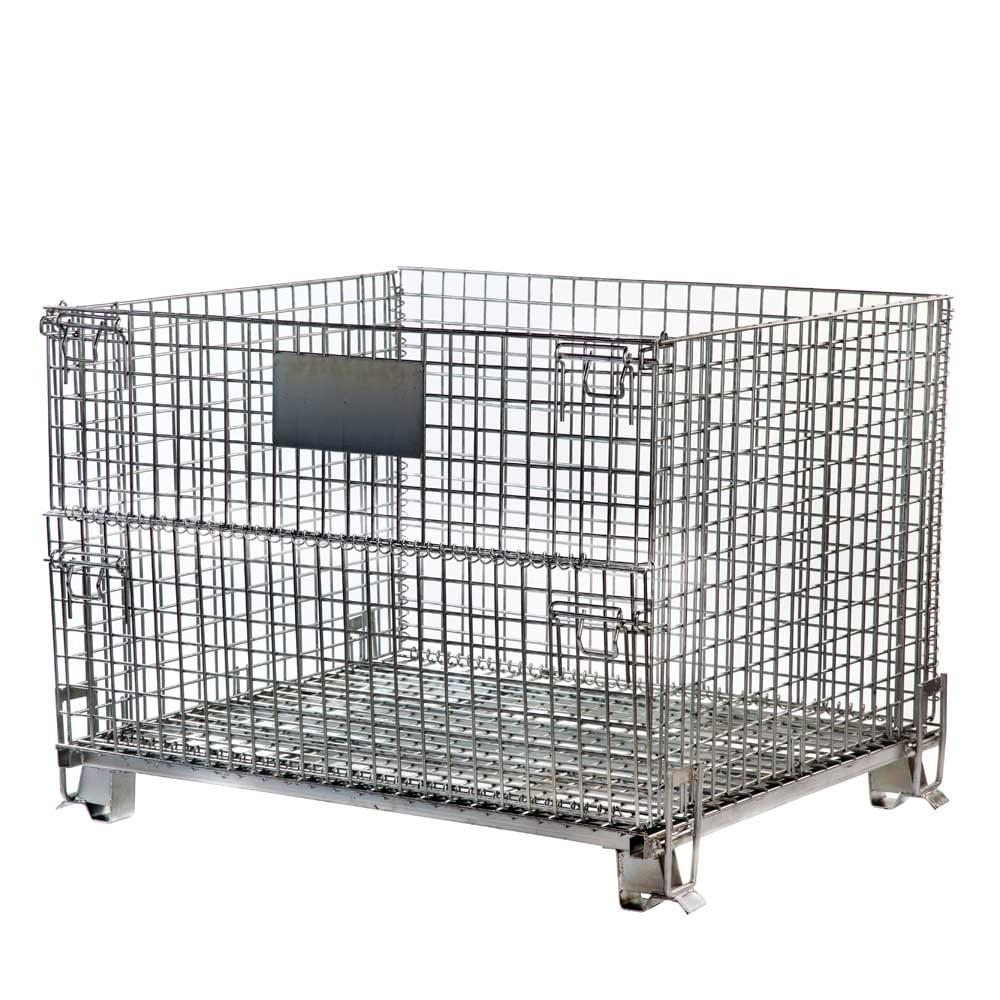 Heavy Duty Folding Cage Pallets Heavy Duty Folding Cage Pallets Workplace Stuff UK