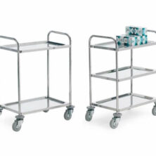 Stainless Steel Tray Trolleys Trolleys Workplace Stuff UK Stainless Steel Tray Trolleys Trolleys Workplace Stuff UK