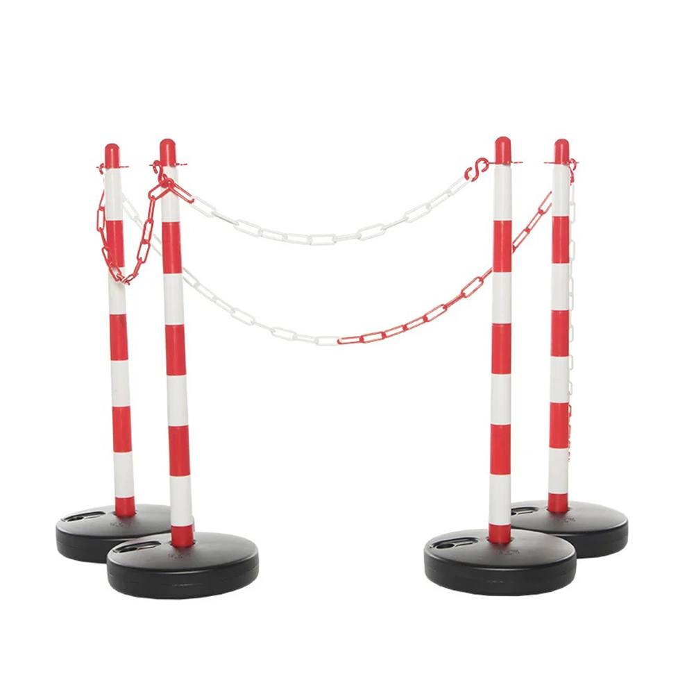 Plastic Chain and Post Kits - Water Fillable Base Plastic Chain and Post Kits - Water Fillable Base Workplace Stuff UK