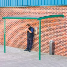 Large Wall Mounted Smoking Shelter Smoking & Vaping Shelters Workplace Stuff UK Large Wall Mounted Smoking Shelter Smoking & Vaping Shelters Workplace Stuff UK