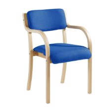 Prague Wooden Conference Chair Fabric Office Chairs Workplace Stuff UK Prague Wooden Conference Chair Fabric Office Chairs Workplace Stuff UK