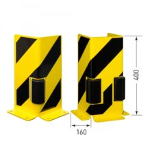 Pallet Racking Protectors with Guide Rollers Safety & Security Workplace Stuff UK Pallet Racking Protectors with Guide Rollers Safety & Security Workplace Stuff UK