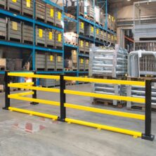 Hybrid Railing Impact Collision Protection System Safety & Security Workplace Stuff UK Hybrid Railing Impact Collision Protection System Safety & Security Workplace Stuff UK