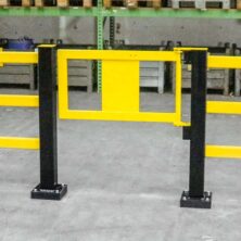 Railing Gate for Hybrid Railing Impact Collision System Safety & Security Workplace Stuff UK Railing Gate for Hybrid Railing Impact Collision System Safety & Security Workplace Stuff UK