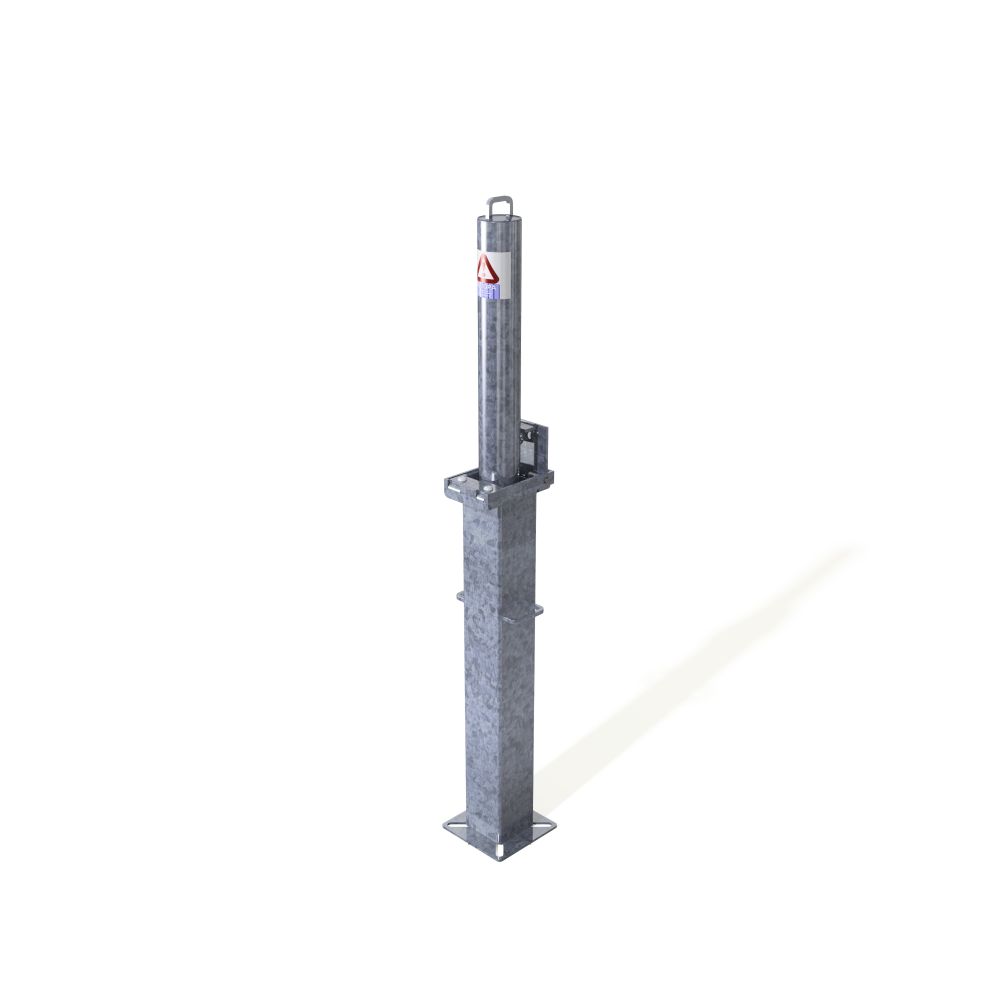 76mm Retracta Post Galvanised 500mm 138 130 370
