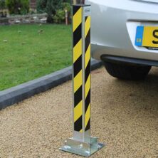 Heavy Duty Folding Parking Post Premises Workplace Stuff UK Heavy Duty Folding Parking Post Premises Workplace Stuff UK