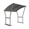 caxton-cycle-shelter-galvanised-roof-2m caxton-cycle-shelter-galvanised-roof