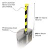 secure-products-autolok-round-removable-security-post-6