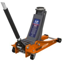Sealey Trolley Jack 2.25tonne Low Entry Rocket Lift Orange High Lift & Low Entry Workplace Stuff UK Sealey Trolley Jack 2.25tonne Low Entry Rocket Lift Orange High Lift & Low Entry Workplace Stuff UK