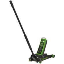 Sealey Trolley Jack 3tonne Rocket Lift Green Standard Chassis Workplace Stuff UK Sealey Trolley Jack 3tonne Rocket Lift Green Standard Chassis Workplace Stuff UK