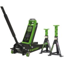 Sealey Trolley Jack 3t & Axle Stands (Pair) 3t per Stand Combo Standard Chassis Workplace Stuff UK Sealey Trolley Jack 3t & Axle Stands (Pair) 3t per Stand Combo Standard Chassis Workplace Stuff UK