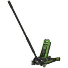 Sealey Trolley Jack 4tonne Rocket Lift Green Standard Chassis Workplace Stuff UK Sealey Trolley Jack 4tonne Rocket Lift Green Standard Chassis Workplace Stuff UK