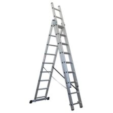 Sealey Aluminium Extension Combination Ladder 3×9 EN 131 Extension Workplace Stuff UK Sealey Aluminium Extension Combination Ladder 3×9 EN 131 Extension Workplace Stuff UK