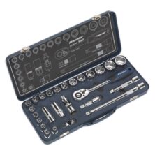 Sealey Socket Set 26pc 1/2″Sq Drive Lock-On 6pt Metric 1/2"Sq Drive Workplace Stuff UK Sealey Socket Set 26pc 1/2″Sq Drive Lock-On 6pt Metric 1/2"Sq Drive Workplace Stuff UK