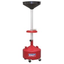 Sealey Mobile Oil Drainer 36L Manual Discharge Gravity Extraction Workplace Stuff UK Sealey Mobile Oil Drainer 36L Manual Discharge Gravity Extraction Workplace Stuff UK