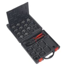 Sealey Ratchet Crimping Tool with Jaws and Storage Case Wiring Tools Workplace Stuff UK Sealey Ratchet Crimping Tool with Jaws and Storage Case Wiring Tools Workplace Stuff UK