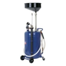 Sealey Mobile Oil Drainer with Probes 90L Air Discharge Gravity/Vacuum Extraction Workplace Stuff UK Sealey Mobile Oil Drainer with Probes 90L Air Discharge Gravity/Vacuum Extraction Workplace Stuff UK