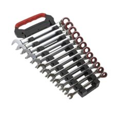 Sealey Reversible Ratchet Combination Spanner Set 12pc Metric Platinum Series Ratchet Workplace Stuff UK Sealey Reversible Ratchet Combination Spanner Set 12pc Metric Platinum Series Ratchet Workplace Stuff UK