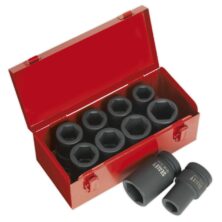 Sealey Impact Socket Set 10pc Deep 1″Sq Drive Metric/Imperial 1"Sq Drive Workplace Stuff UK Sealey Impact Socket Set 10pc Deep 1″Sq Drive Metric/Imperial 1"Sq Drive Workplace Stuff UK