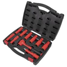 Sealey Insulated Socket Set 10pc 1/2″Sq Drive 6pt WallDrive® VDE Approved 1/2"Sq Drive Workplace Stuff UK Sealey Insulated Socket Set 10pc 1/2″Sq Drive 6pt WallDrive® VDE Approved 1/2"Sq Drive Workplace Stuff UK