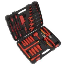 Sealey 1000V Insulated Tool Kit 27pc – VDE Approved Tool Kits Workplace Stuff UK Sealey 1000V Insulated Tool Kit 27pc – VDE Approved Tool Kits Workplace Stuff UK