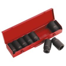 Sealey Impact Socket Set 8pc 3/4″Sq Drive Deep Metric 3/4"Sq Drive Workplace Stuff UK Sealey Impact Socket Set 8pc 3/4″Sq Drive Deep Metric 3/4"Sq Drive Workplace Stuff UK