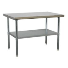 Sealey Stainless Steel Workbench 1.2m Workbenches Workplace Stuff UK Sealey Stainless Steel Workbench 1.2m Workbenches Workplace Stuff UK