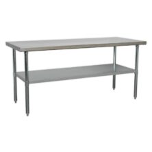Sealey Stainless Steel Workbench 1.8m Workbenches Workplace Stuff UK Sealey Stainless Steel Workbench 1.8m Workbenches Workplace Stuff UK