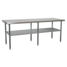 Sealey Stainless Steel Workbench 2.1m Workbenches Workplace Stuff UK Sealey Stainless Steel Workbench 2.1m Workbenches Workplace Stuff UK