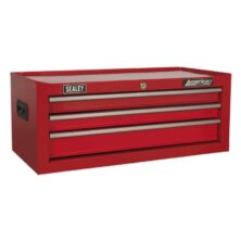 Sealey Mid-Box 3 Drawer with Ball-Bearing Slides – Red American Pro Workplace Stuff UK Sealey Mid-Box 3 Drawer with Ball-Bearing Slides – Red American Pro Workplace Stuff UK
