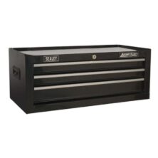 Sealey Mid-Box 3 Drawer with Ball-Bearing Slides – Black American Pro Workplace Stuff UK Sealey Mid-Box 3 Drawer with Ball-Bearing Slides – Black American Pro Workplace Stuff UK