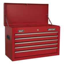 Sealey Topchest 5 Drawer with Ball-Bearing Slides – Red American Pro Workplace Stuff UK Sealey Topchest 5 Drawer with Ball-Bearing Slides – Red American Pro Workplace Stuff UK