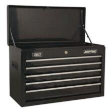 Sealey Topchest 5 Drawer with Ball-Bearing Slides – Black American Pro Workplace Stuff UK Sealey Topchest 5 Drawer with Ball-Bearing Slides – Black American Pro Workplace Stuff UK