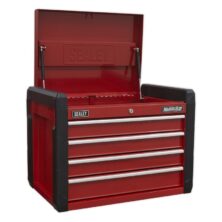 Sealey Topchest 4 Drawer with Ball Bearing Slides Superline Pro Workplace Stuff UK Sealey Topchest 4 Drawer with Ball Bearing Slides Superline Pro Workplace Stuff UK