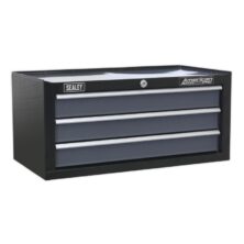 Sealey Mid-Box 3 Drawer with Ball Bearing Slides – Black/Grey American Pro Workplace Stuff UK Sealey Mid-Box 3 Drawer with Ball Bearing Slides – Black/Grey American Pro Workplace Stuff UK