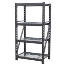 Sealey Heavy-Duty Racking Unit with 4 Mesh Shelves 640kg Capacity Per Level 978mm Racking Workplace Stuff UK Sealey Heavy-Duty Racking Unit with 4 Mesh Shelves 640kg Capacity Per Level 978mm Racking Workplace Stuff UK