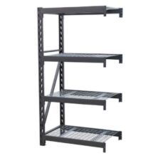 Sealey Heavy-Duty Racking Extension Pack with 4 Mesh Shelves 640kg Capacity Per Level Racking Workplace Stuff UK Sealey Heavy-Duty Racking Extension Pack with 4 Mesh Shelves 640kg Capacity Per Level Racking Workplace Stuff UK
