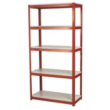 Sealey Racking Unit with 5 Shelves 500kg Capacity Per Level Racking Workplace Stuff UK Sealey Racking Unit with 5 Shelves 500kg Capacity Per Level Racking Workplace Stuff UK