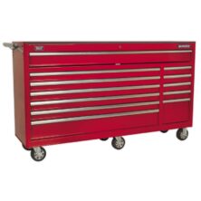 Sealey Rollcab 12 Drawer with Ball Bearing Slides Heavy-Duty – Red Superline Pro Workplace Stuff UK Sealey Rollcab 12 Drawer with Ball Bearing Slides Heavy-Duty – Red Superline Pro Workplace Stuff UK