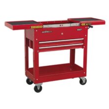 Sealey Mobile Tool & Parts Trolley – Red Tool Trolleys Workplace Stuff UK Sealey Mobile Tool & Parts Trolley – Red Tool Trolleys Workplace Stuff UK