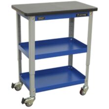 Sealey Industrial 3-Level Workshop Trolley Trolley Workplace Stuff UK Sealey Industrial 3-Level Workshop Trolley Trolley Workplace Stuff UK