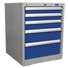 Sealey Cabinet Industrial 5 Drawer Cabinets Workplace Stuff UK Sealey Cabinet Industrial 5 Drawer Cabinets Workplace Stuff UK