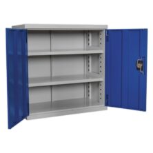 Sealey Industrial Cabinet 2 Shelf 900mm Cabinets Workplace Stuff UK Sealey Industrial Cabinet 2 Shelf 900mm Cabinets Workplace Stuff UK