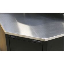 Sealey Stainless Steel Corner Worktop 930mm Premier Workplace Stuff UK Sealey Stainless Steel Corner Worktop 930mm Premier Workplace Stuff UK