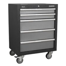 Sealey Modular 5 Drawer Mobile Cabinet 650mm Superline Pro Workplace Stuff UK Sealey Modular 5 Drawer Mobile Cabinet 650mm Superline Pro Workplace Stuff UK