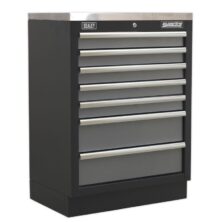 Sealey Modular 7 Drawer Cabinet 680mm Superline Pro Workplace Stuff UK Sealey Modular 7 Drawer Cabinet 680mm Superline Pro Workplace Stuff UK