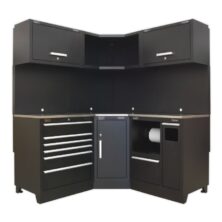 Sealey Premier 1.7m Corner Storage System – Stainless Worktop Premier Workplace Stuff UK Sealey Premier 1.7m Corner Storage System – Stainless Worktop Premier Workplace Stuff UK