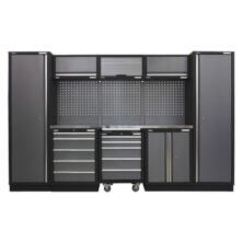 Sealey Superline Pro 3.2m Storage System – Stainless Worktop Superline Pro Workplace Stuff UK Sealey Superline Pro 3.2m Storage System – Stainless Worktop Superline Pro Workplace Stuff UK