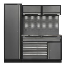 Sealey Superline Pro 1.96m Storage System – Stainless Steel Worktop Superline Pro Workplace Stuff UK Sealey Superline Pro 1.96m Storage System – Stainless Steel Worktop Superline Pro Workplace Stuff UK